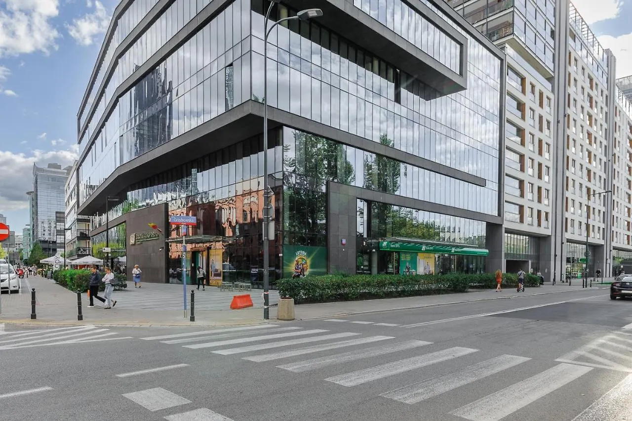 Modern Apartments With Access To The Pool Near Rondo Daszynskiego Station Varsovie 0*,